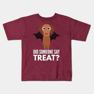 Vizsla Halloween Trick or Treat Kids T-Shirt